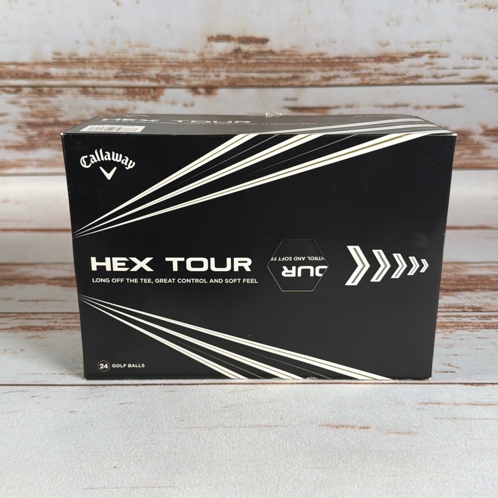 Callaway HEX Tour Golf Balls 24-Pack White 1653039 New Sealed